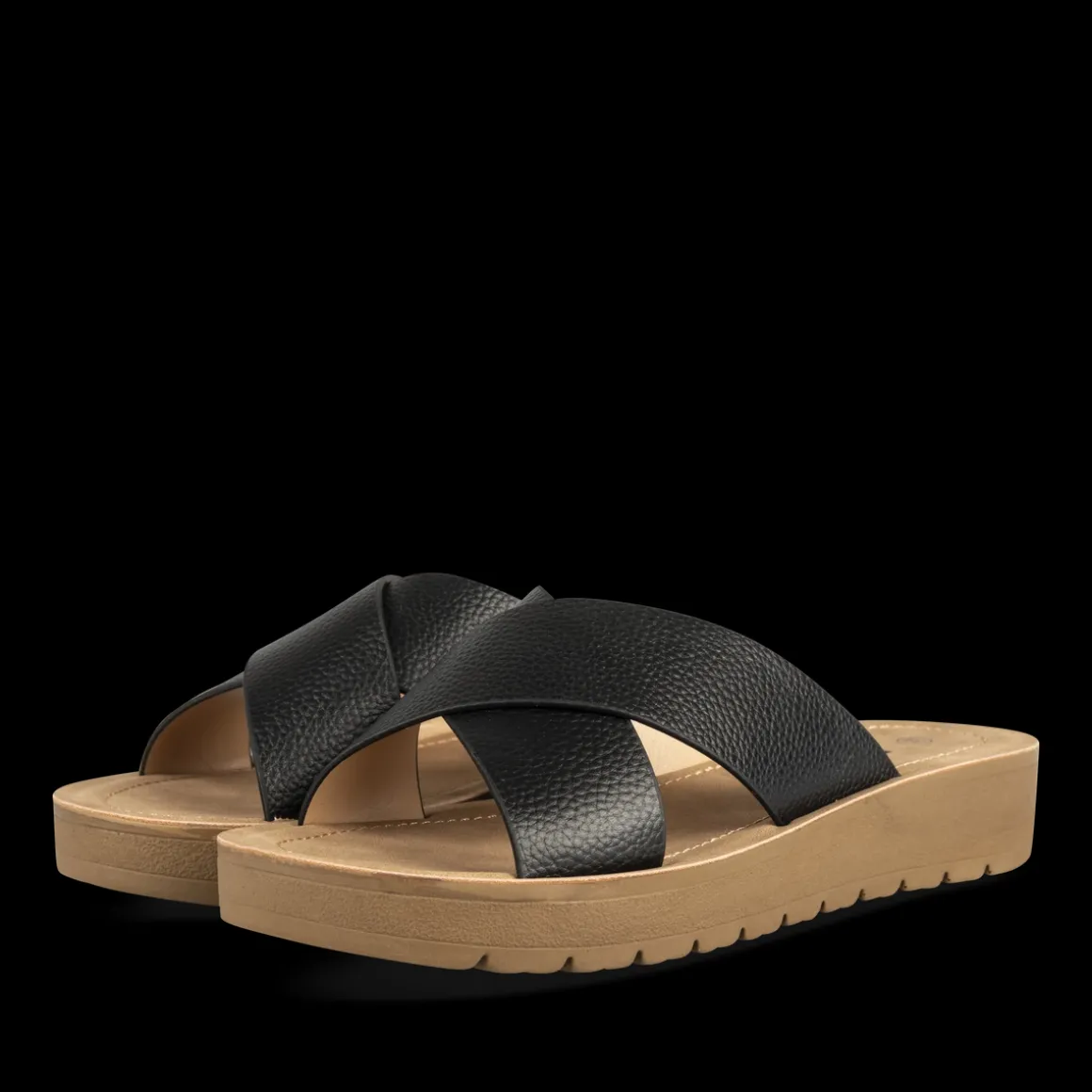 Slippers ZWART