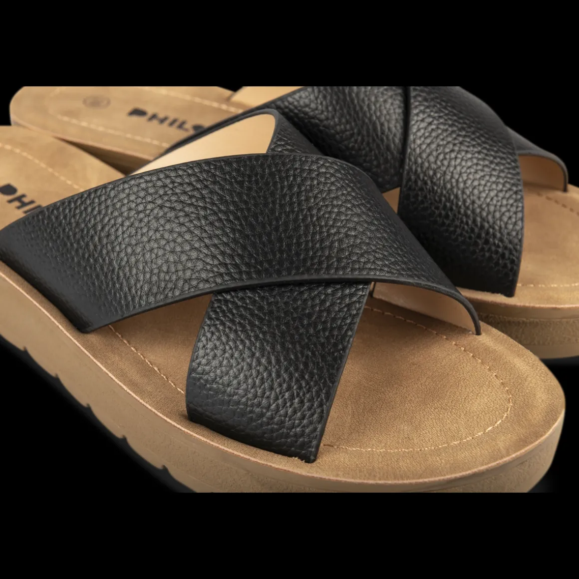 Slippers ZWART