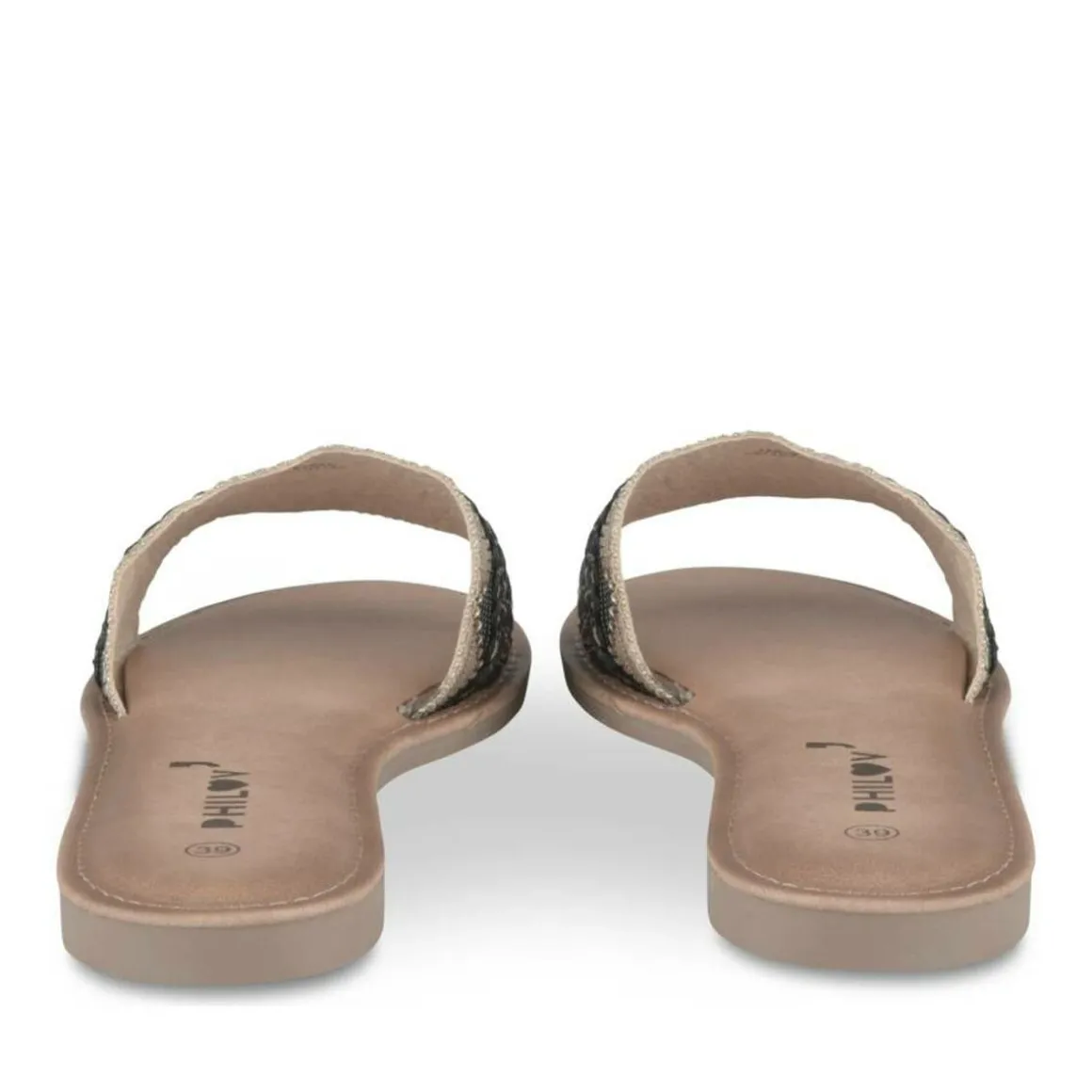 Slippers ZWART