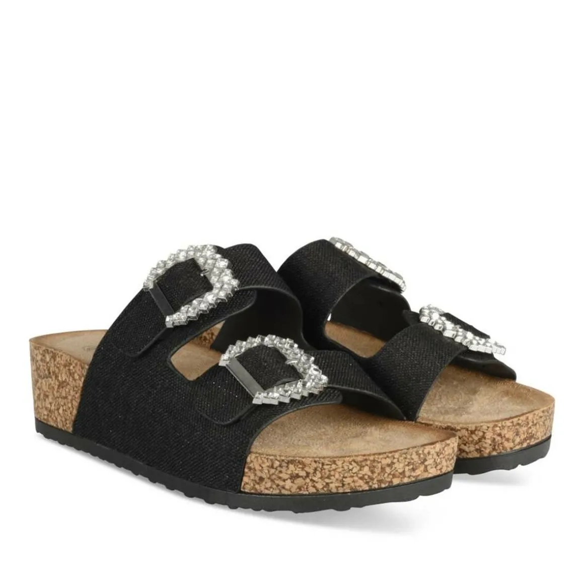 Slippers ZWART