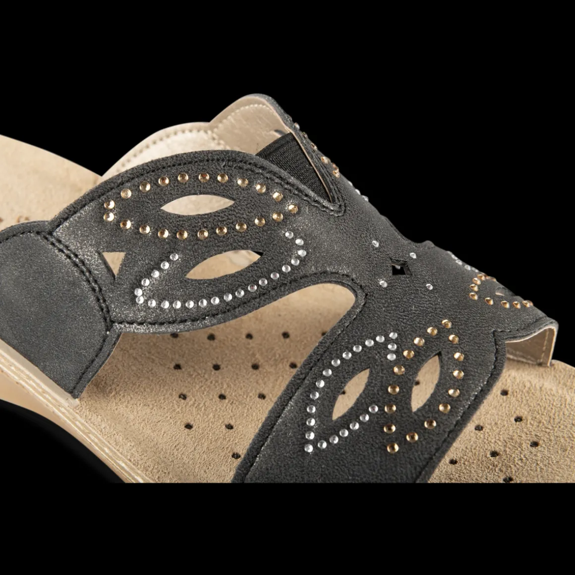 Slippers ZWART