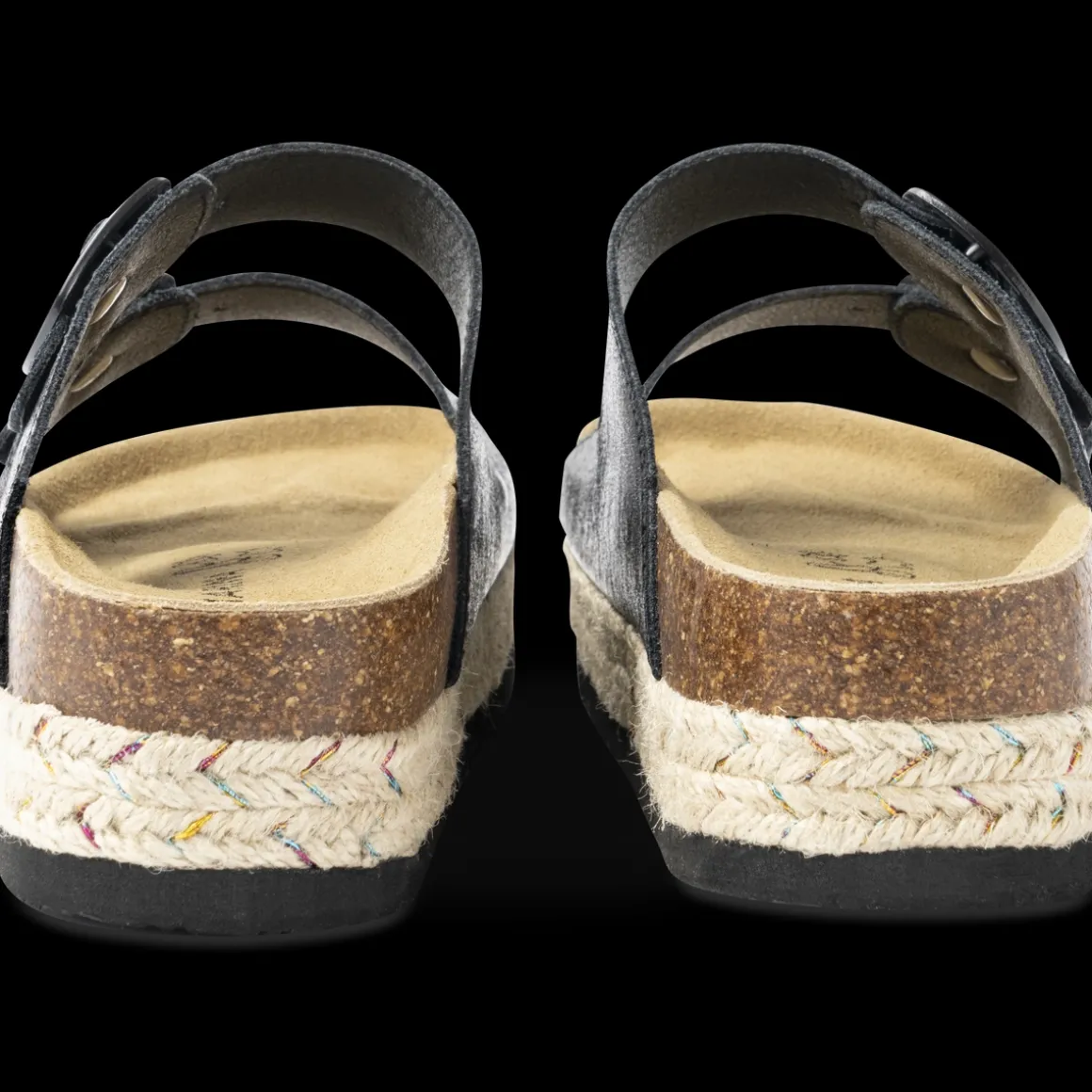 Slippers ZWART