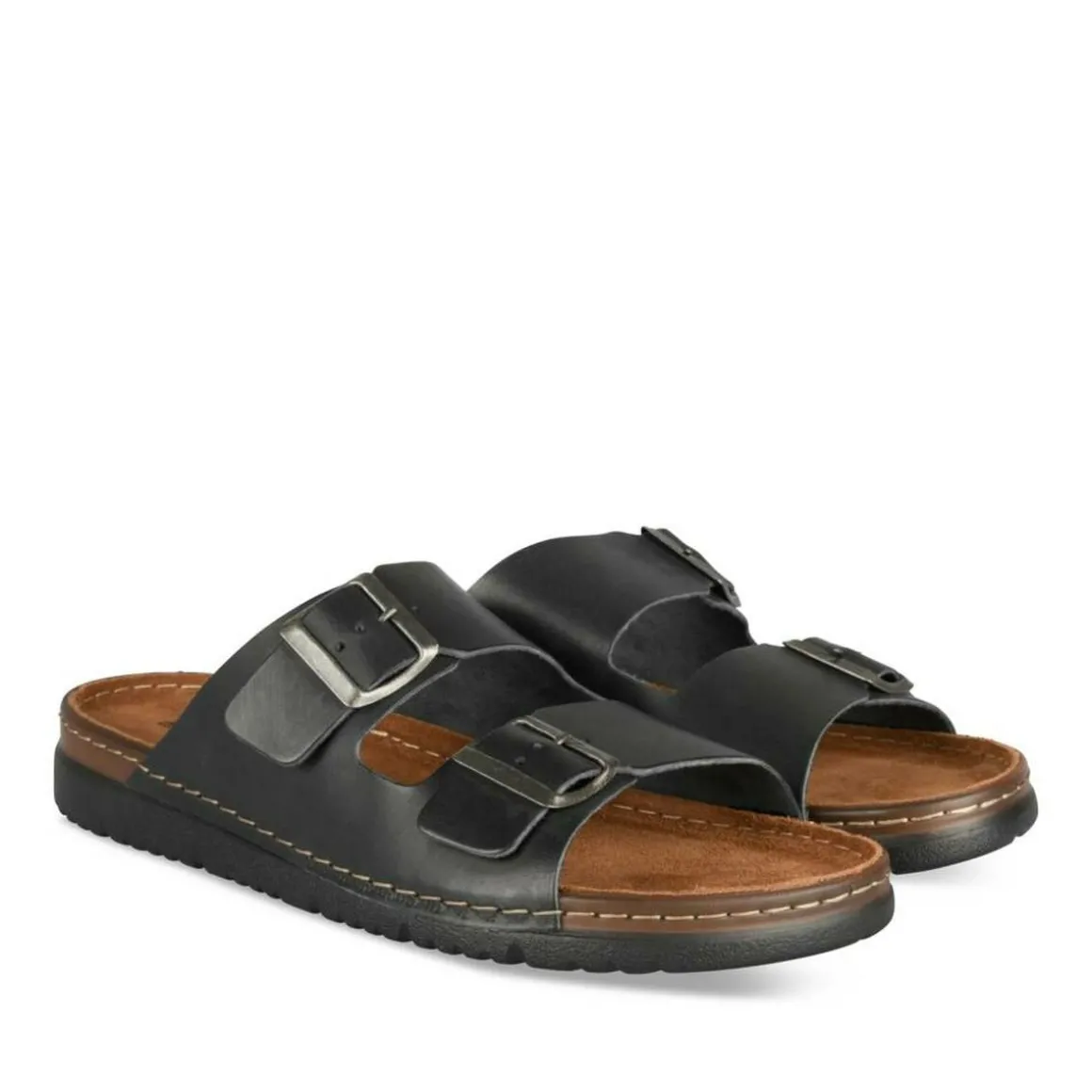 Slippers ZWART