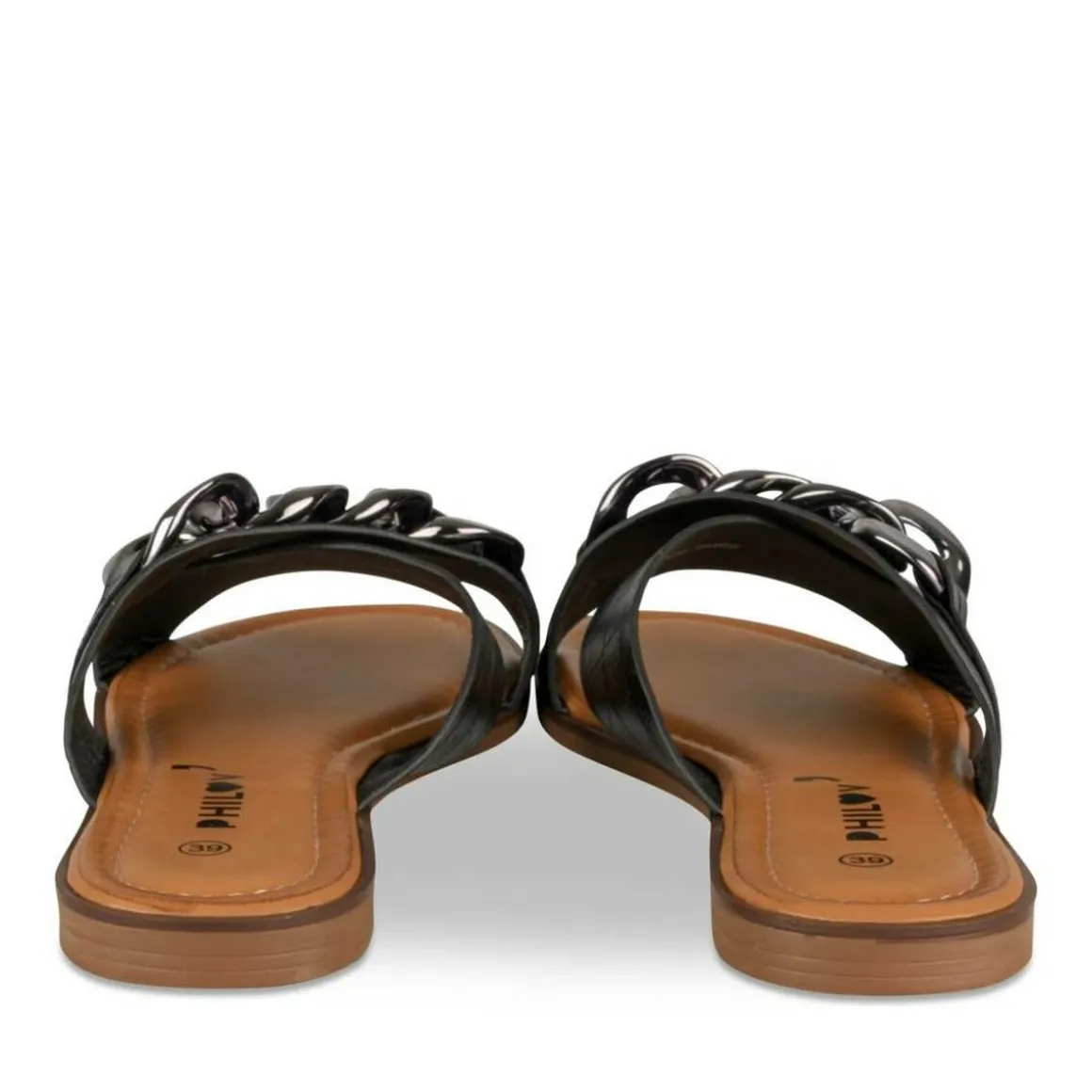 Slippers ZWART