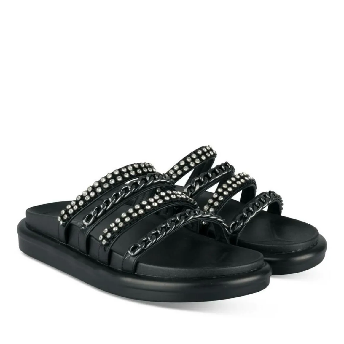 Slippers ZWART