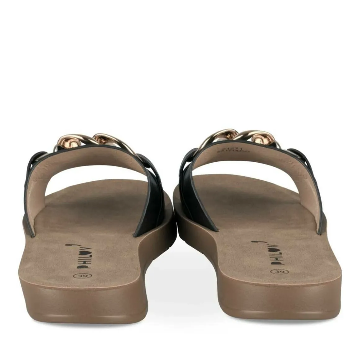 Slippers ZWART