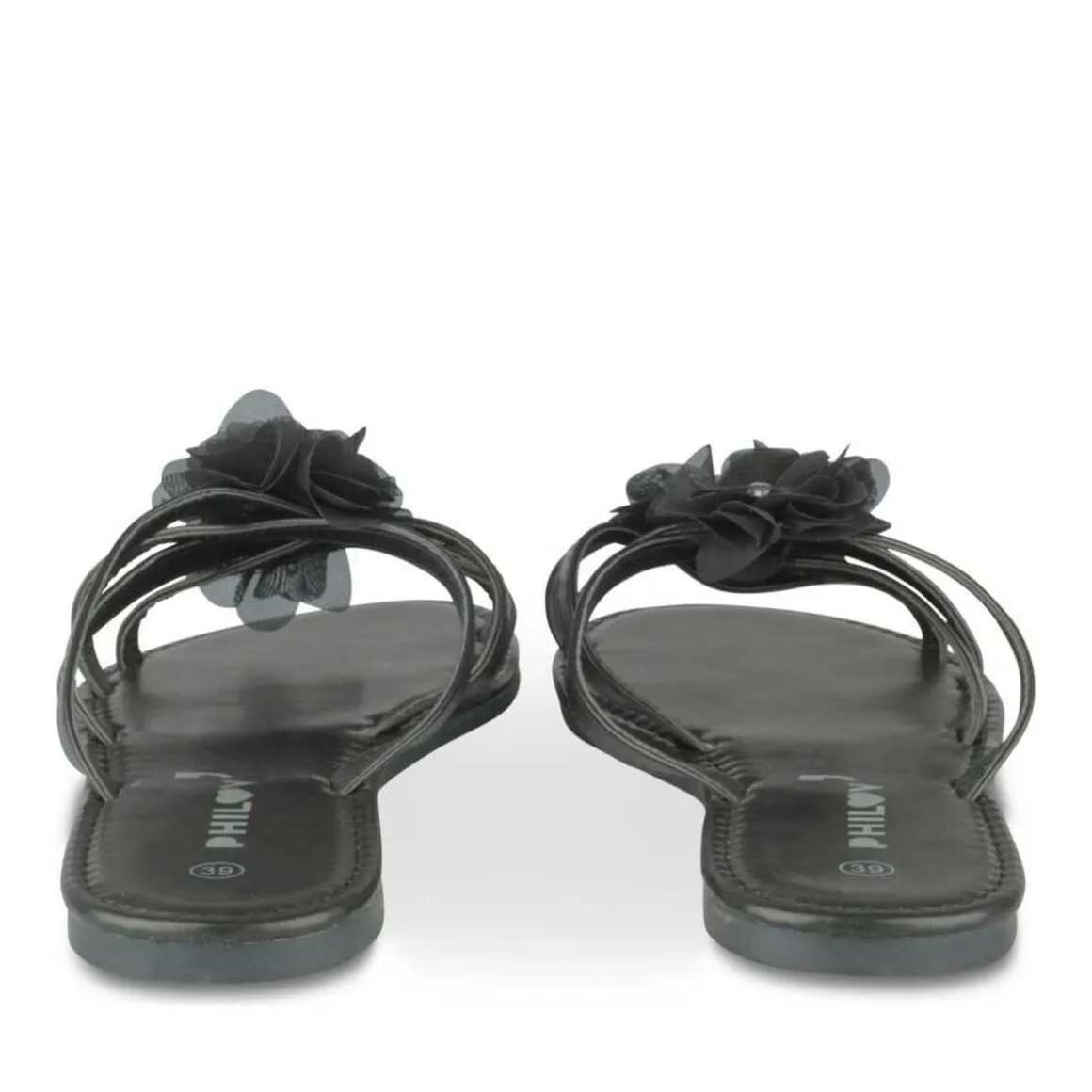 Slippers ZWART