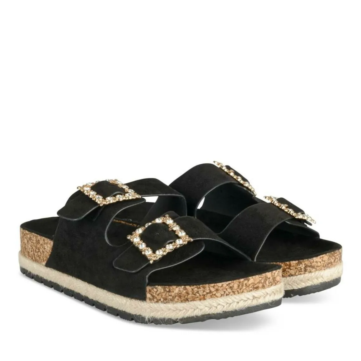 Slippers ZWART