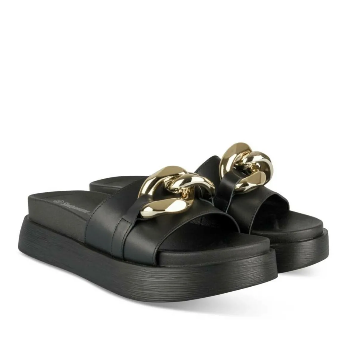 Slippers ZWART