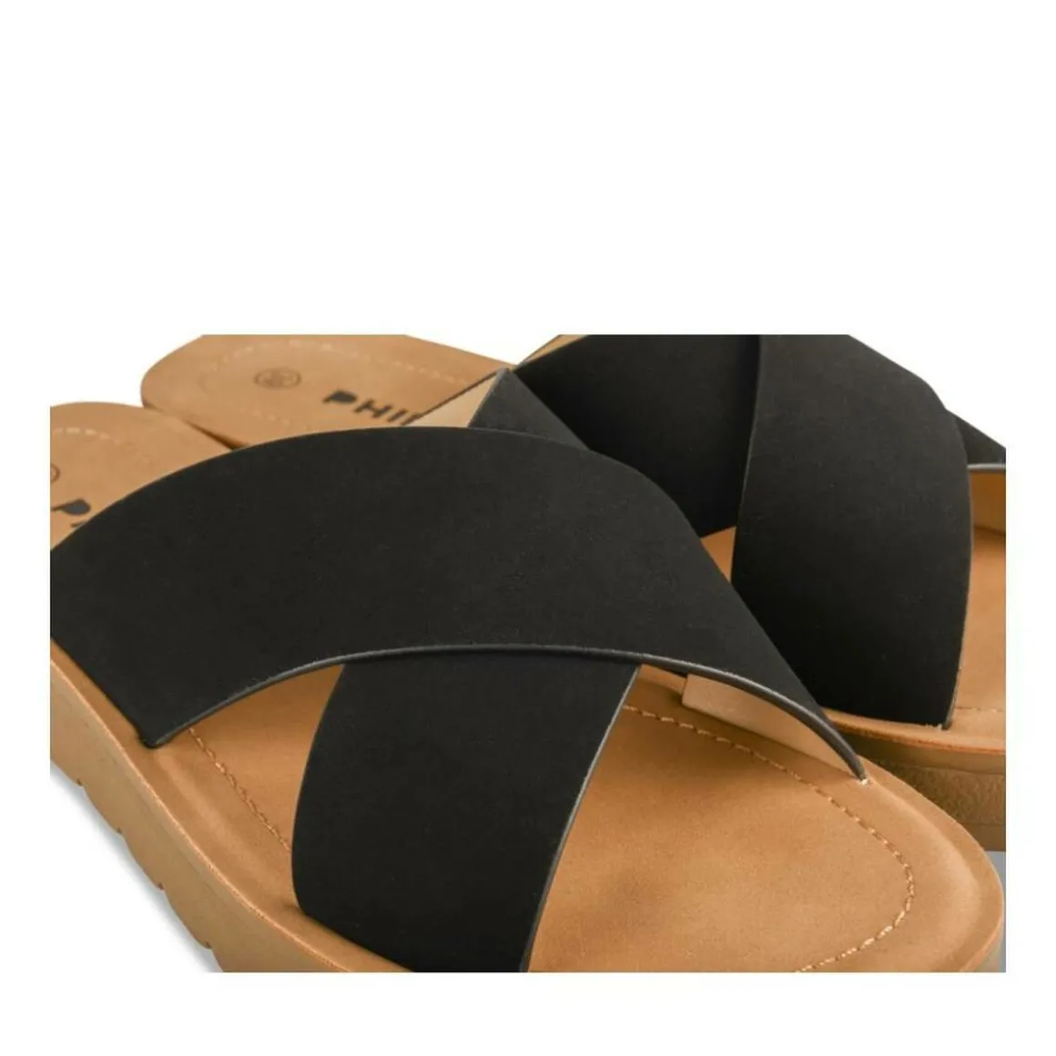 Slippers ZWART