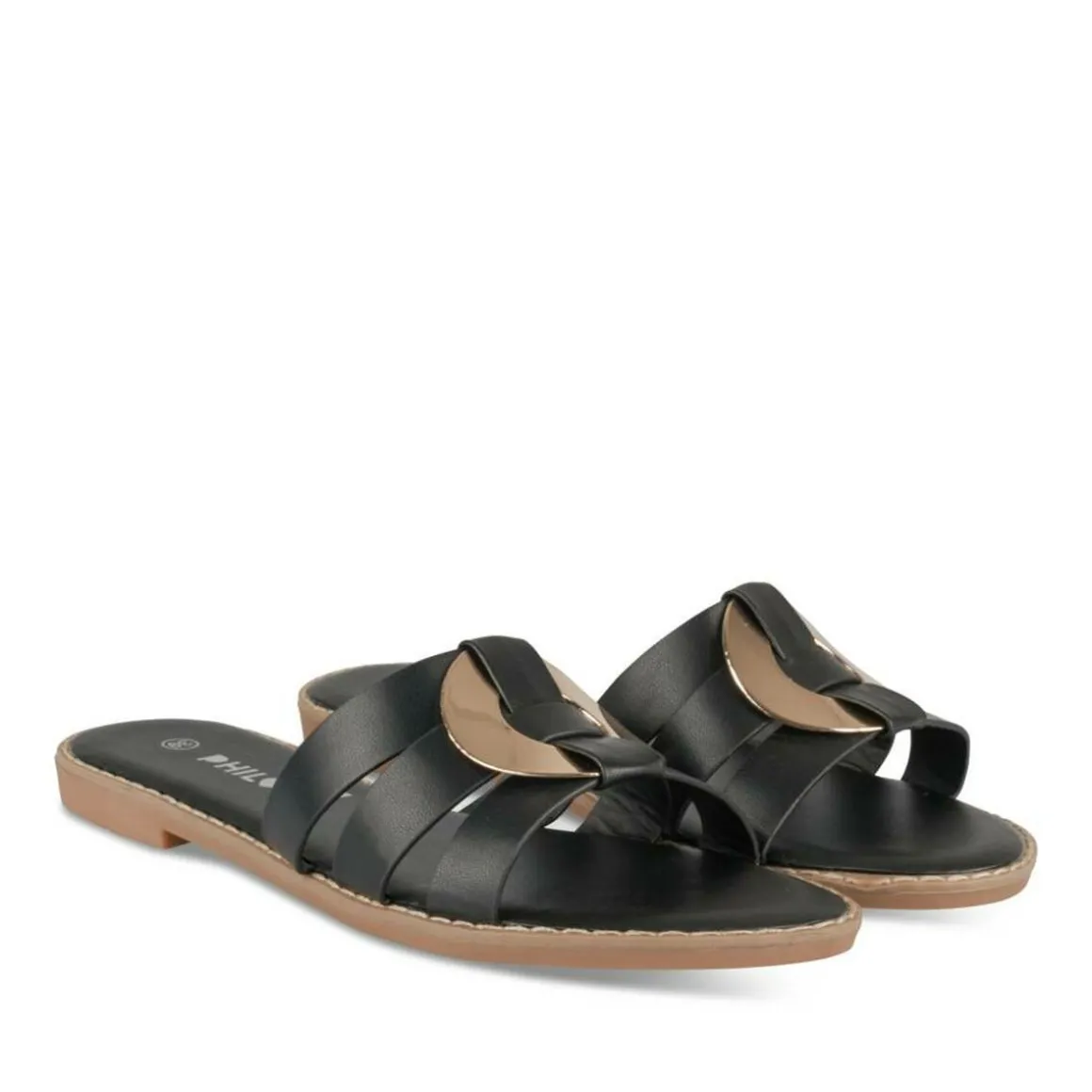 Slippers ZWART