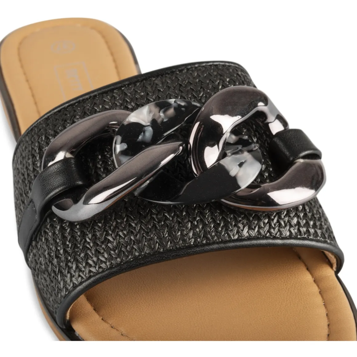 Slippers ZWART
