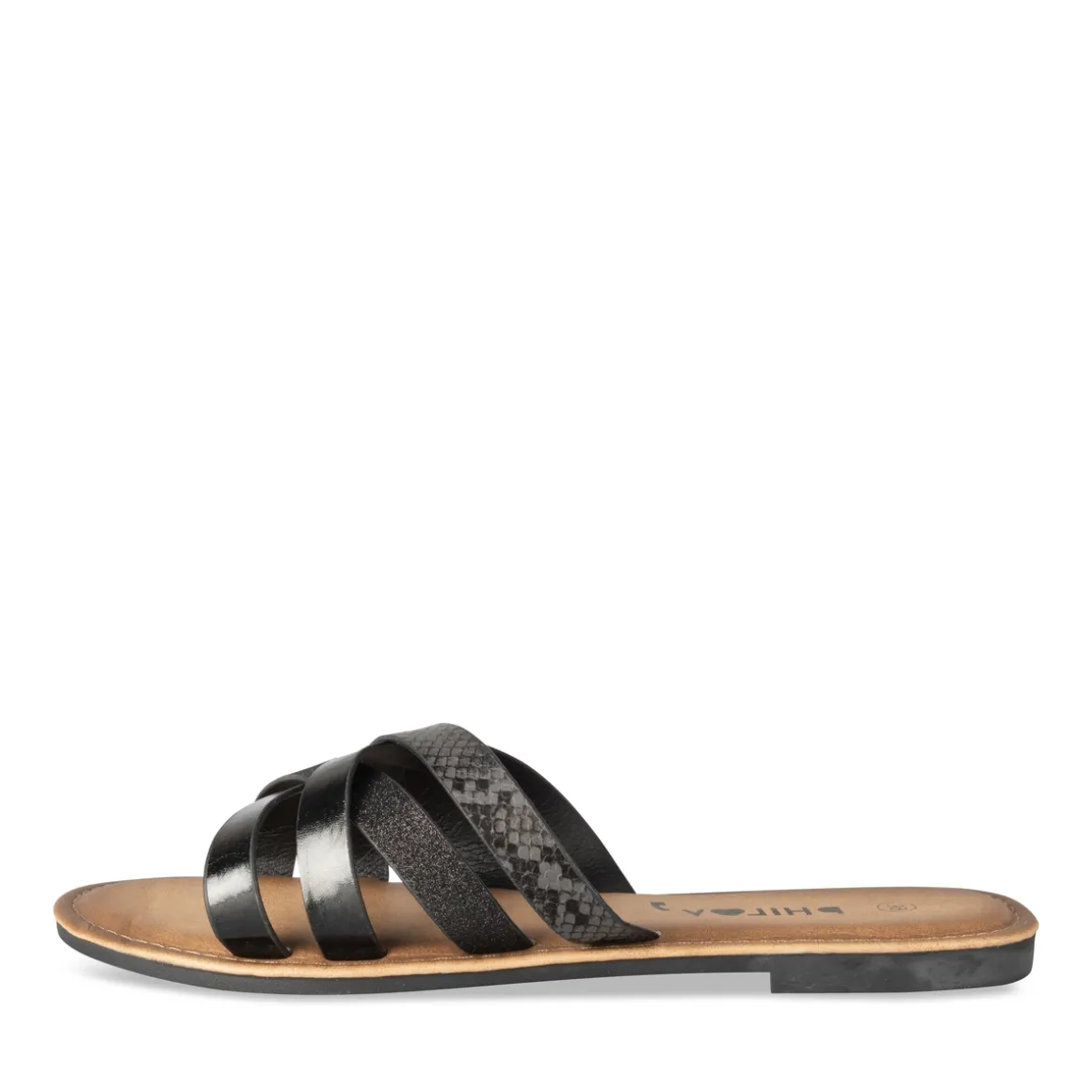 Slippers ZWART