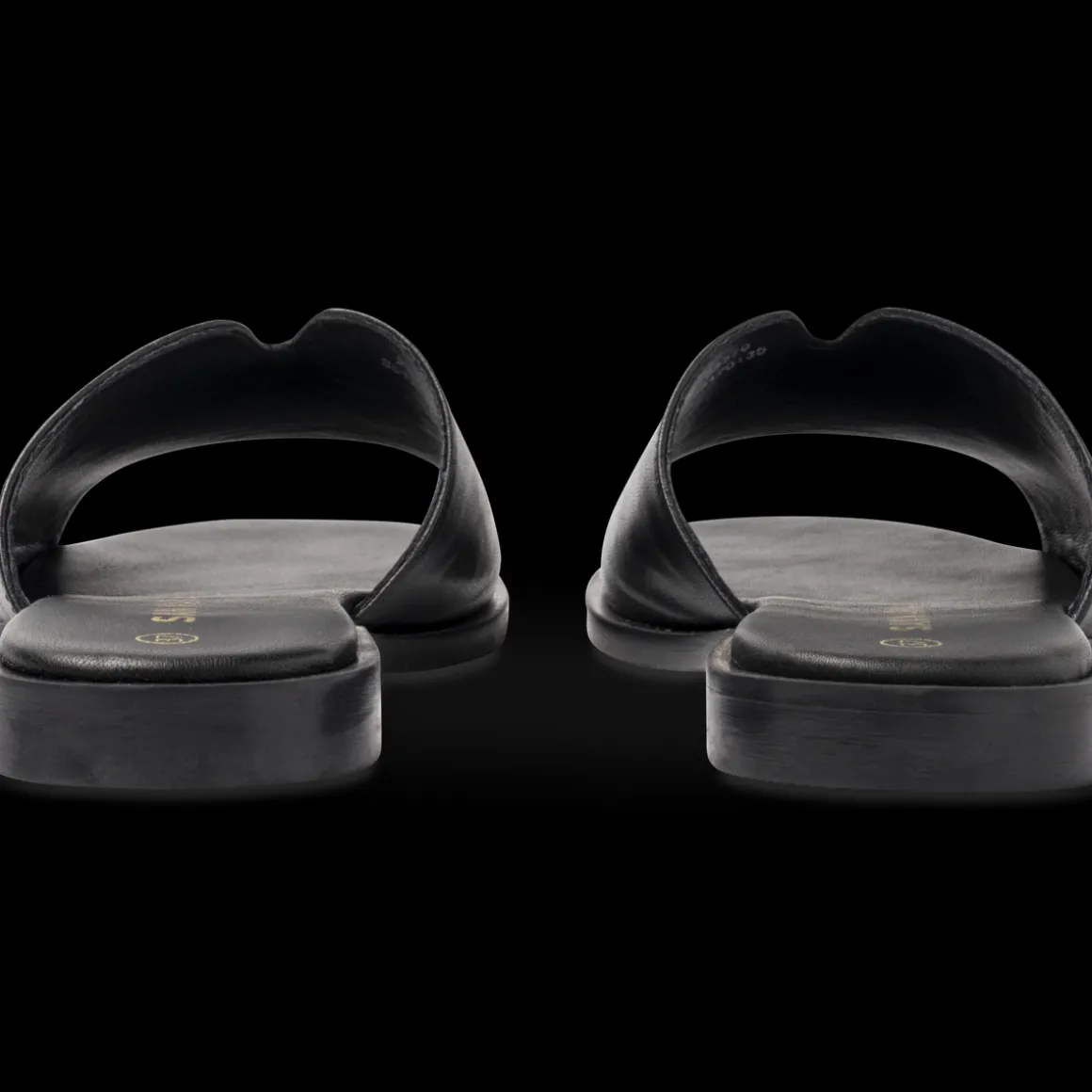 Slippers ZWART