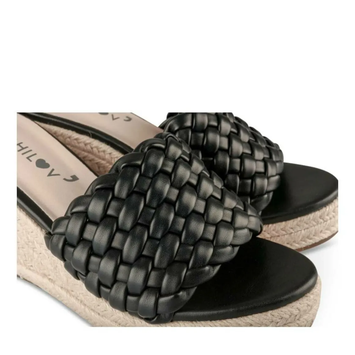 Slippers ZWART