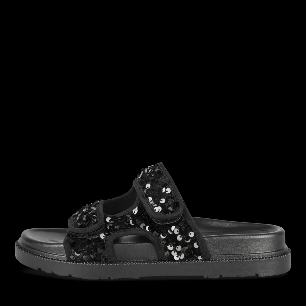 Slippers ZWART