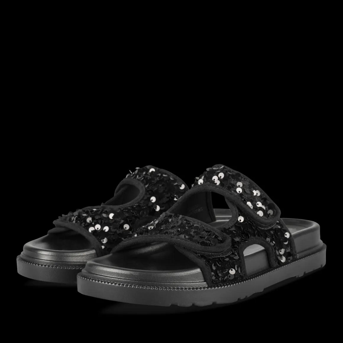 Slippers ZWART