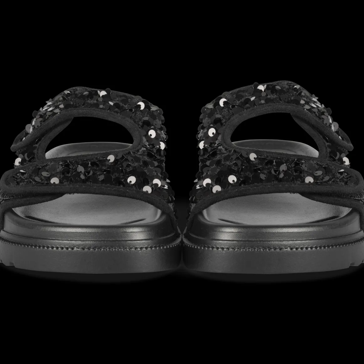 Slippers ZWART