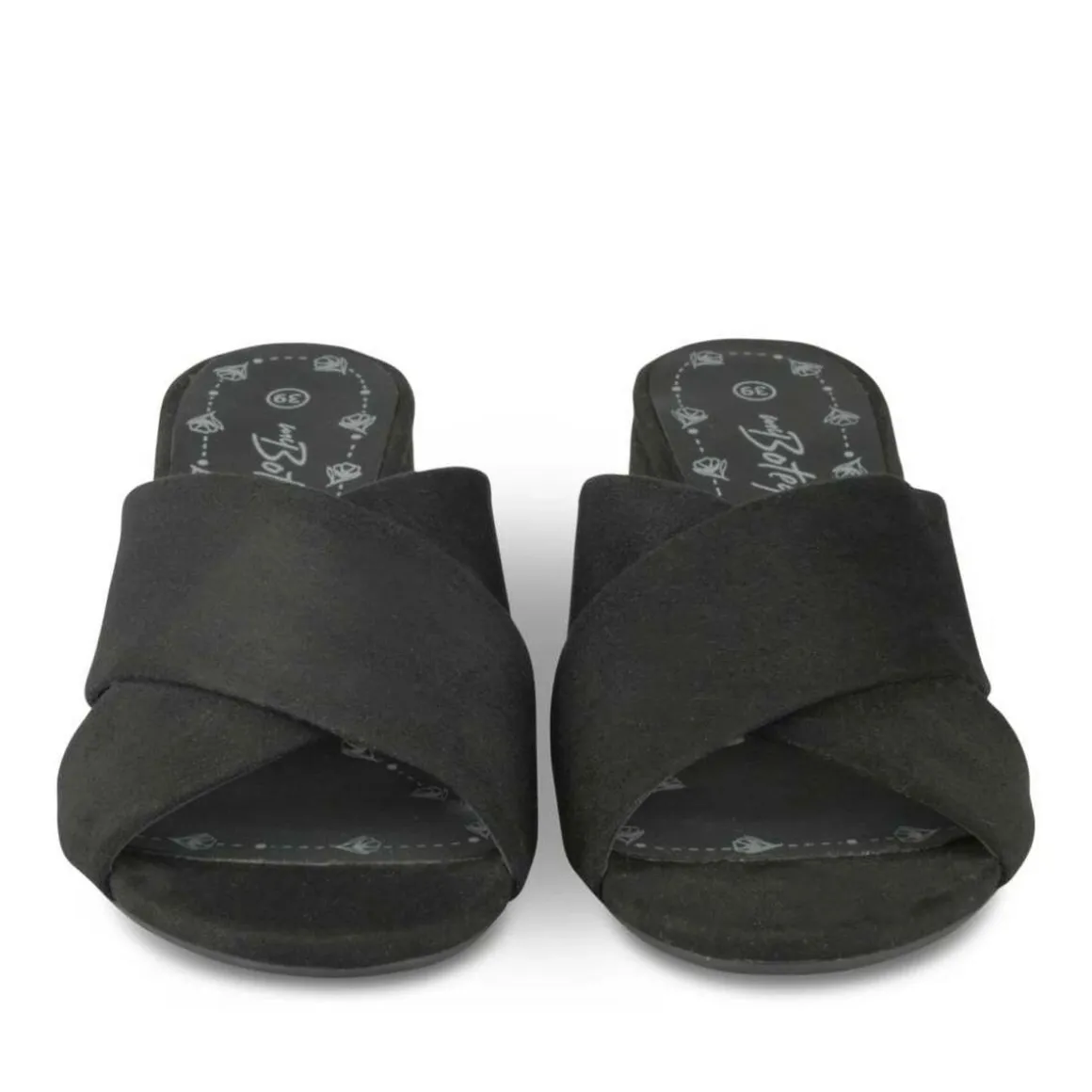 Slippers ZWART