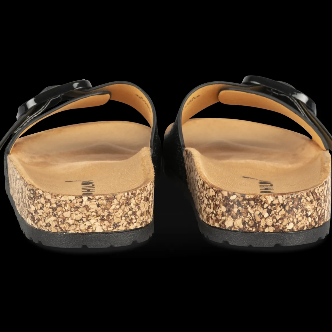 Slippers ZWART