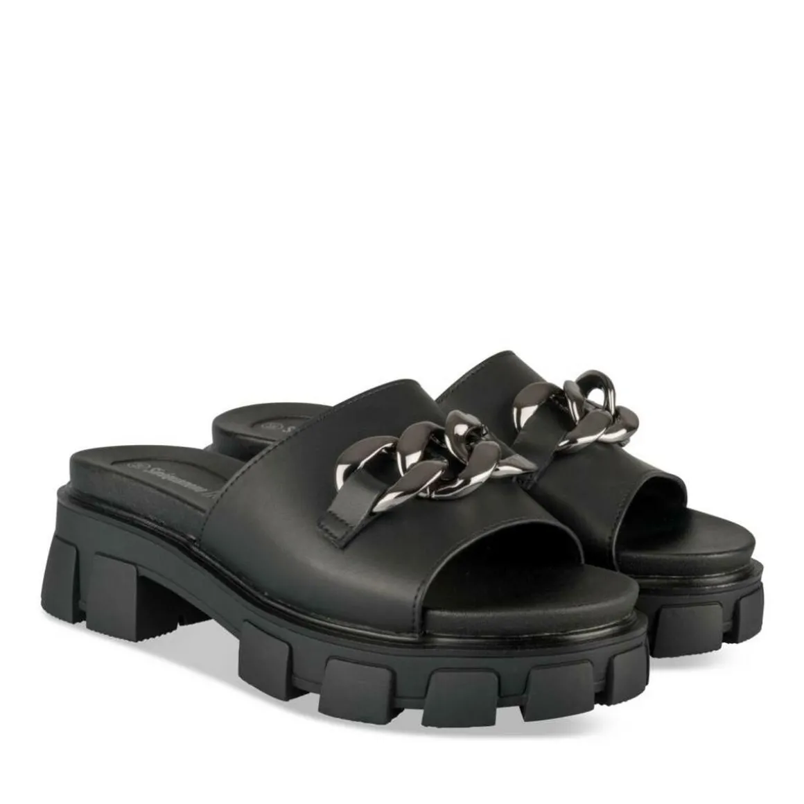 Slippers ZWART