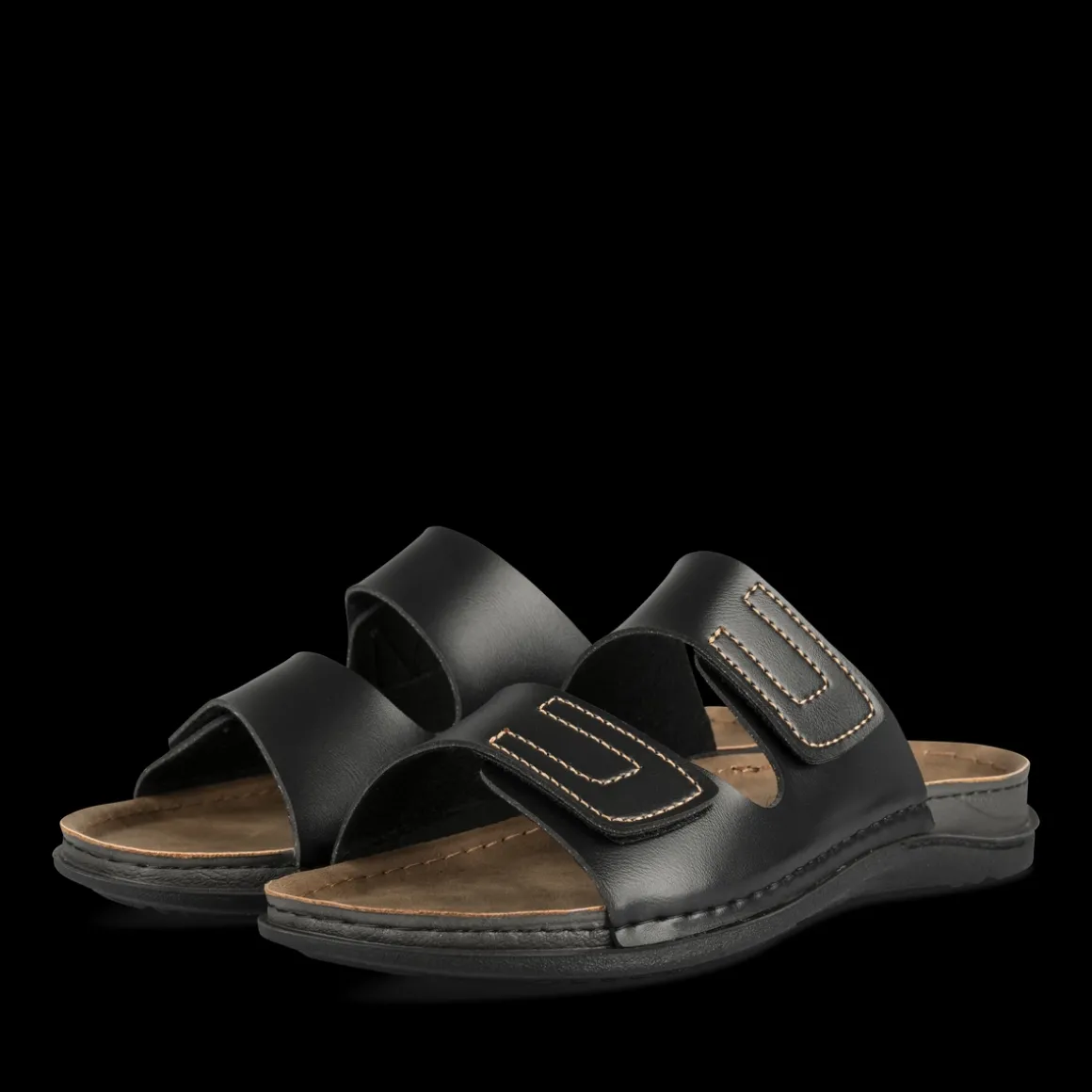 Slippers ZWART