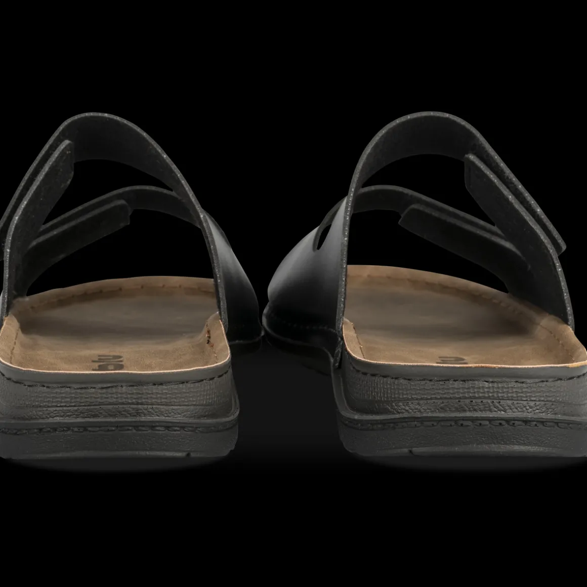 Slippers ZWART