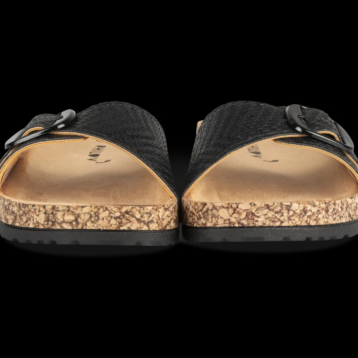 Slippers ZWART