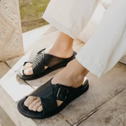 Slippers ZWART