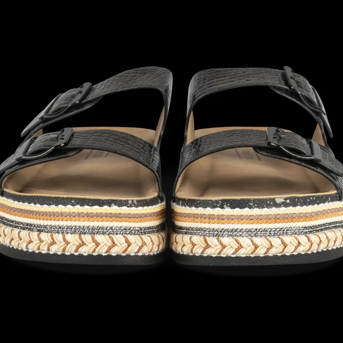 Slippers ZWART