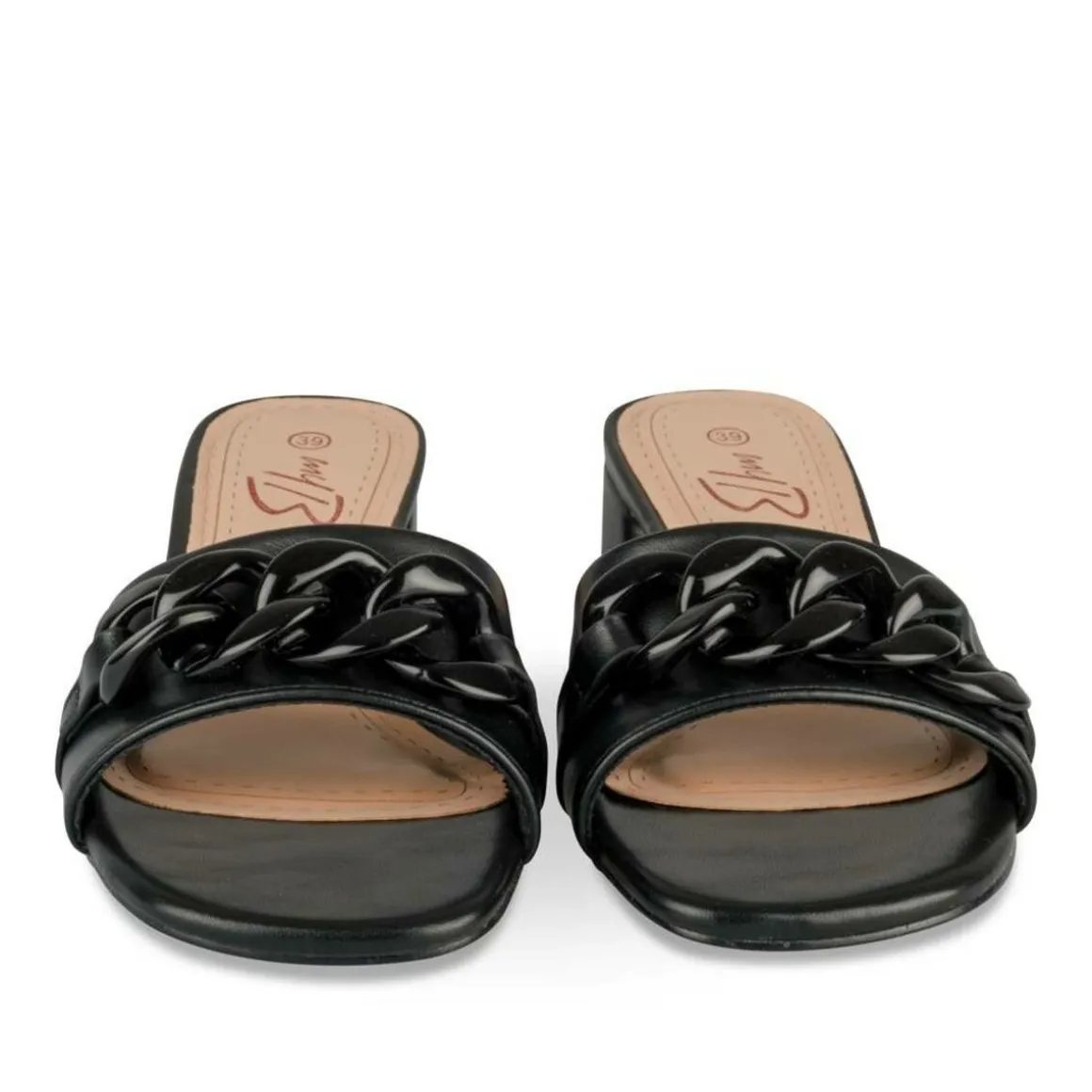 Slippers ZWART