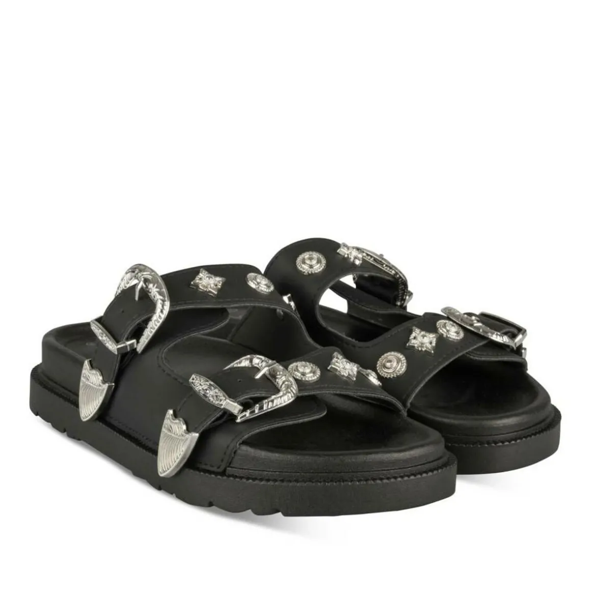 Slippers ZWART