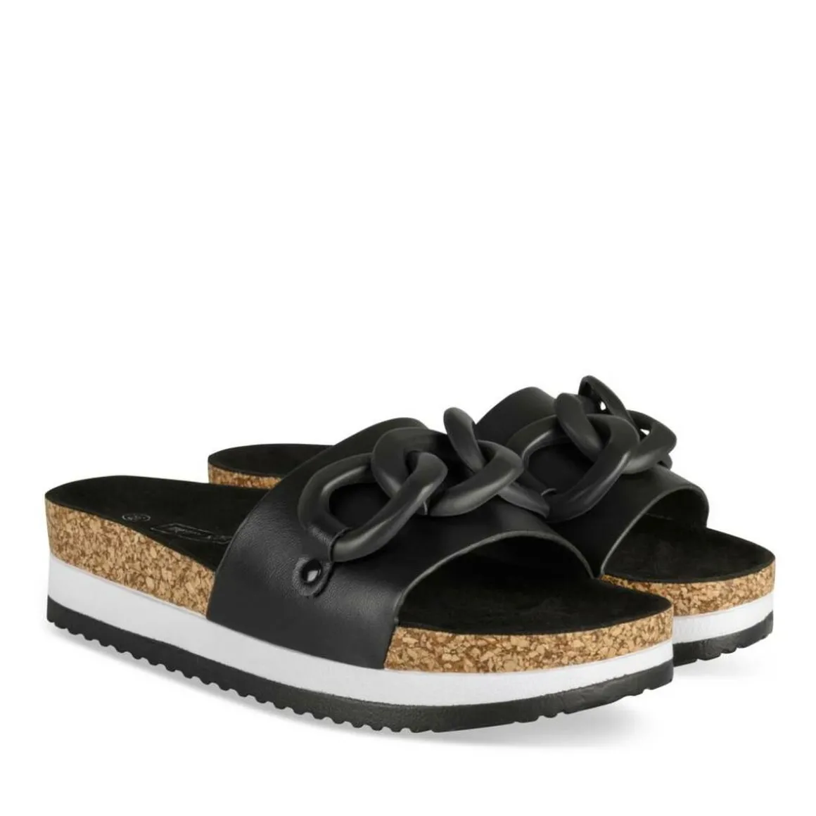 Slippers ZWART