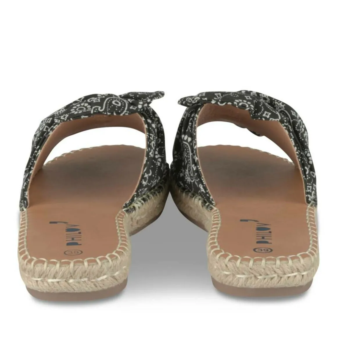 Slippers ZWART