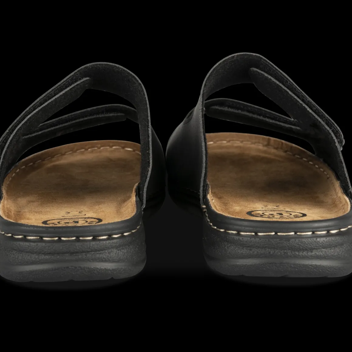 Slippers ZWART