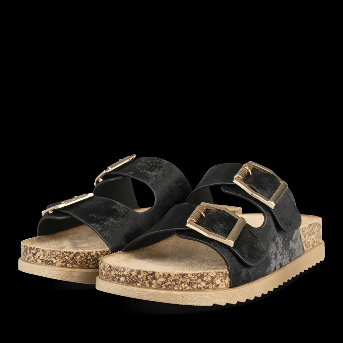 Slippers ZWART