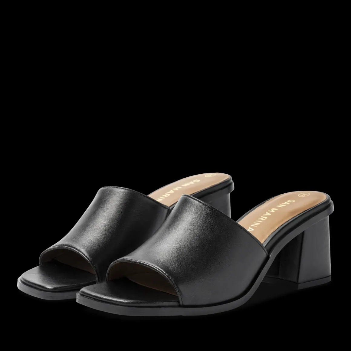 Slippers ZWART