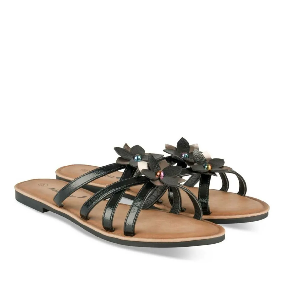 Slippers ZWART