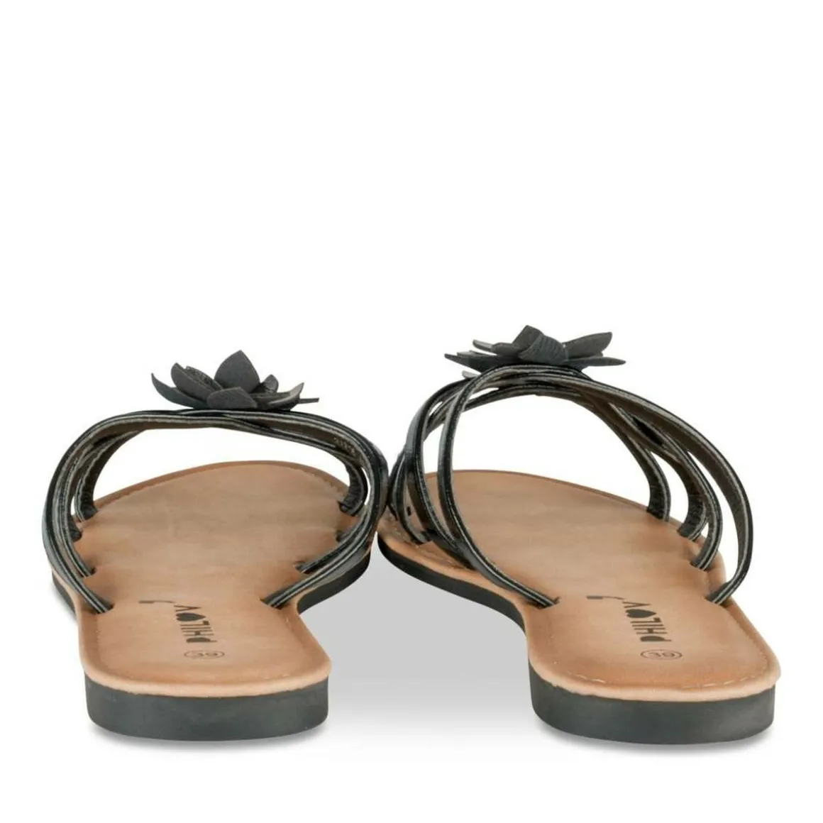 Slippers ZWART