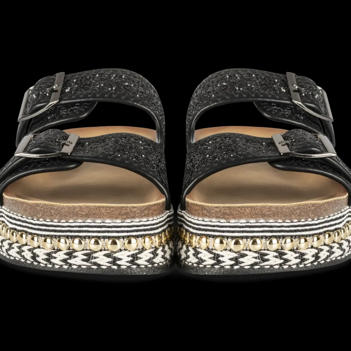 Slippers ZWART