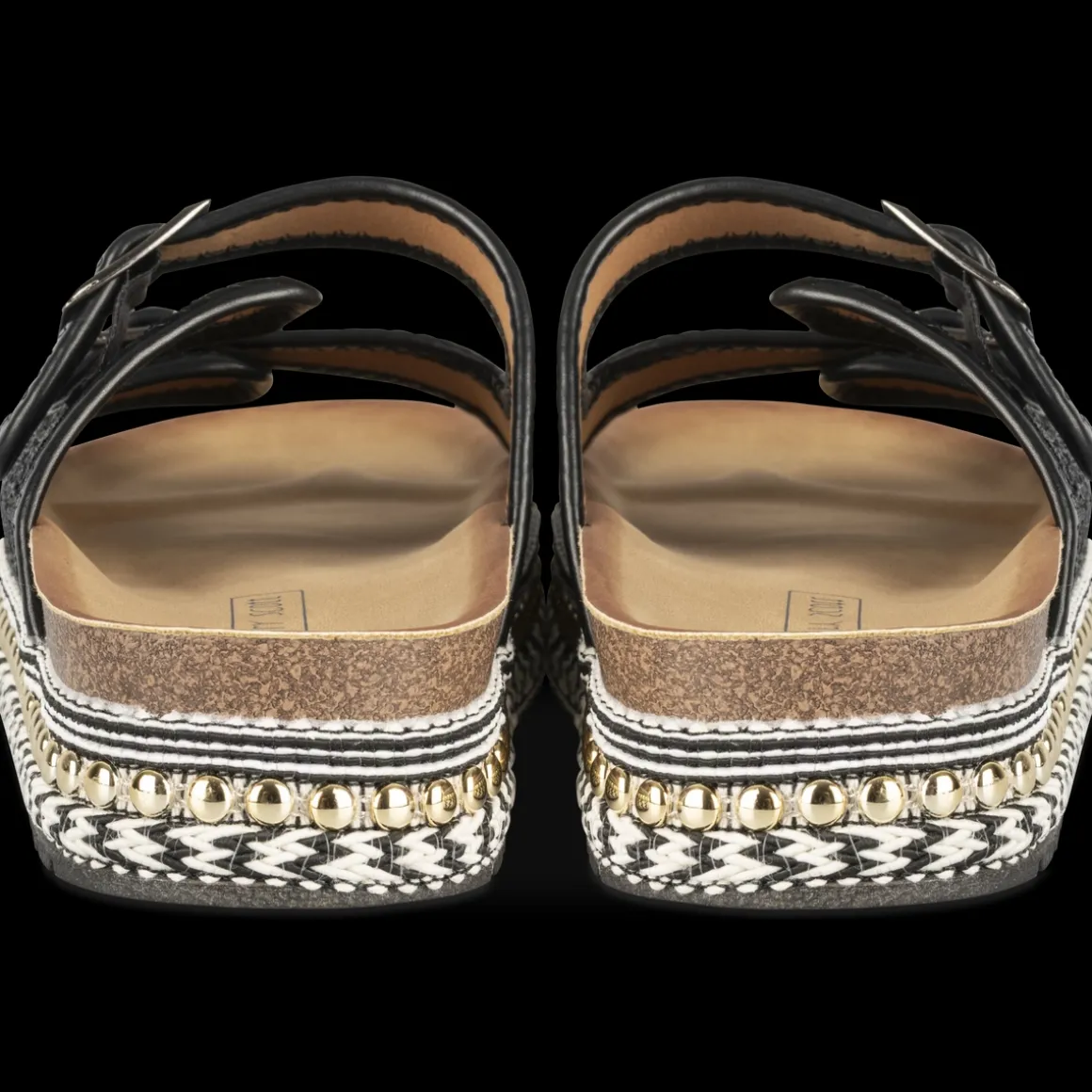 Slippers ZWART