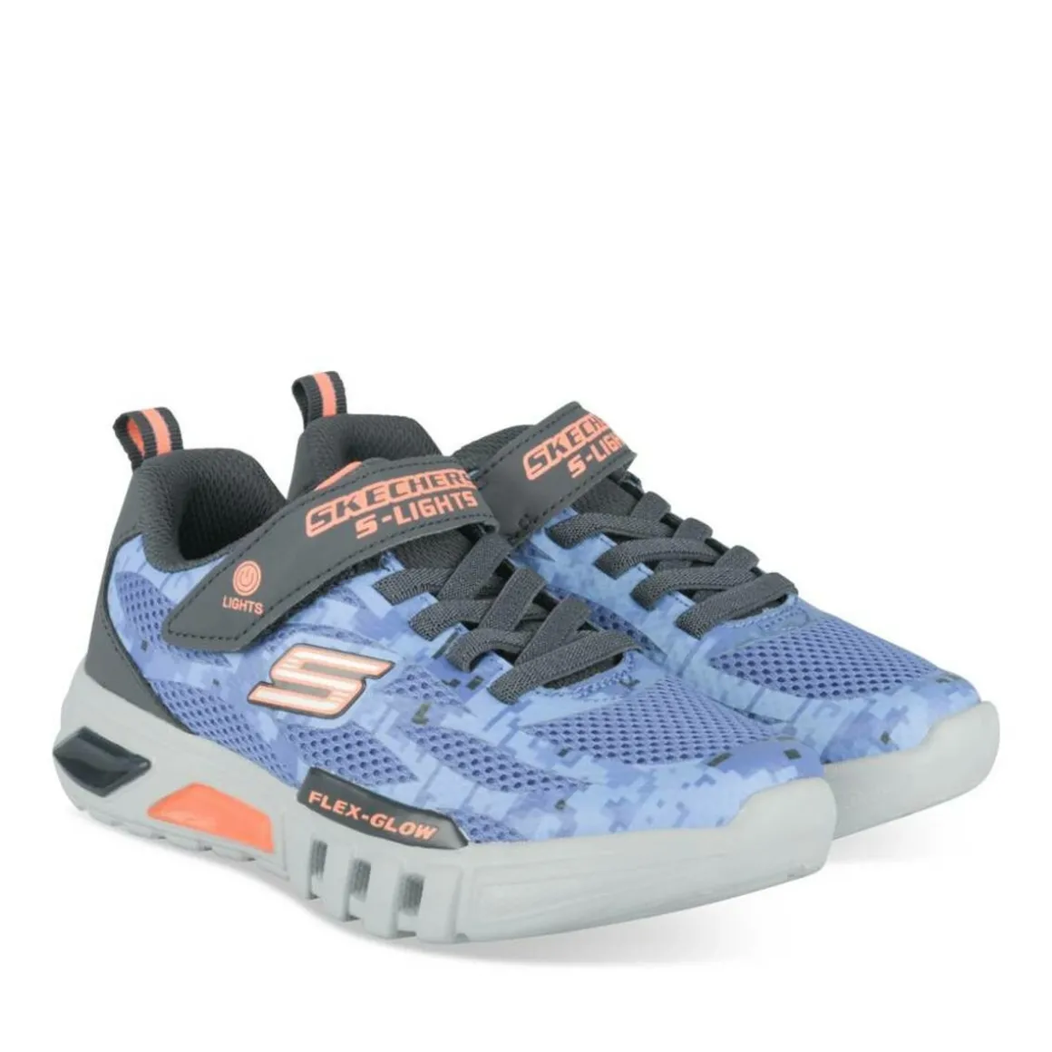 Sneakers BLAUW SKECHERS S-Lights Flex-Glow Taren