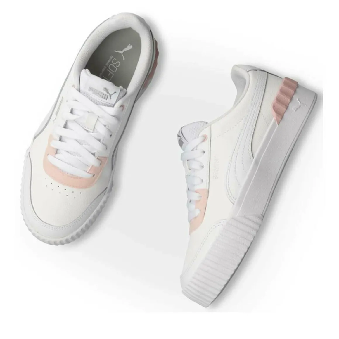 Sneakers Carina Lift JR WIT PUMA