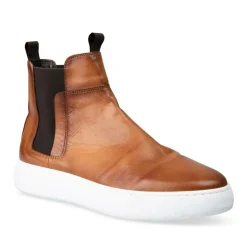 Sneakers COGNACKLEUR DENIM SIDE LEER