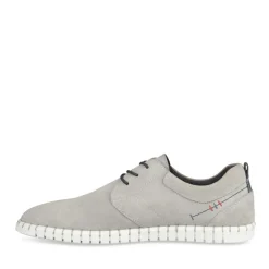 Sneakers GRIJS DENIM SIDE LEER