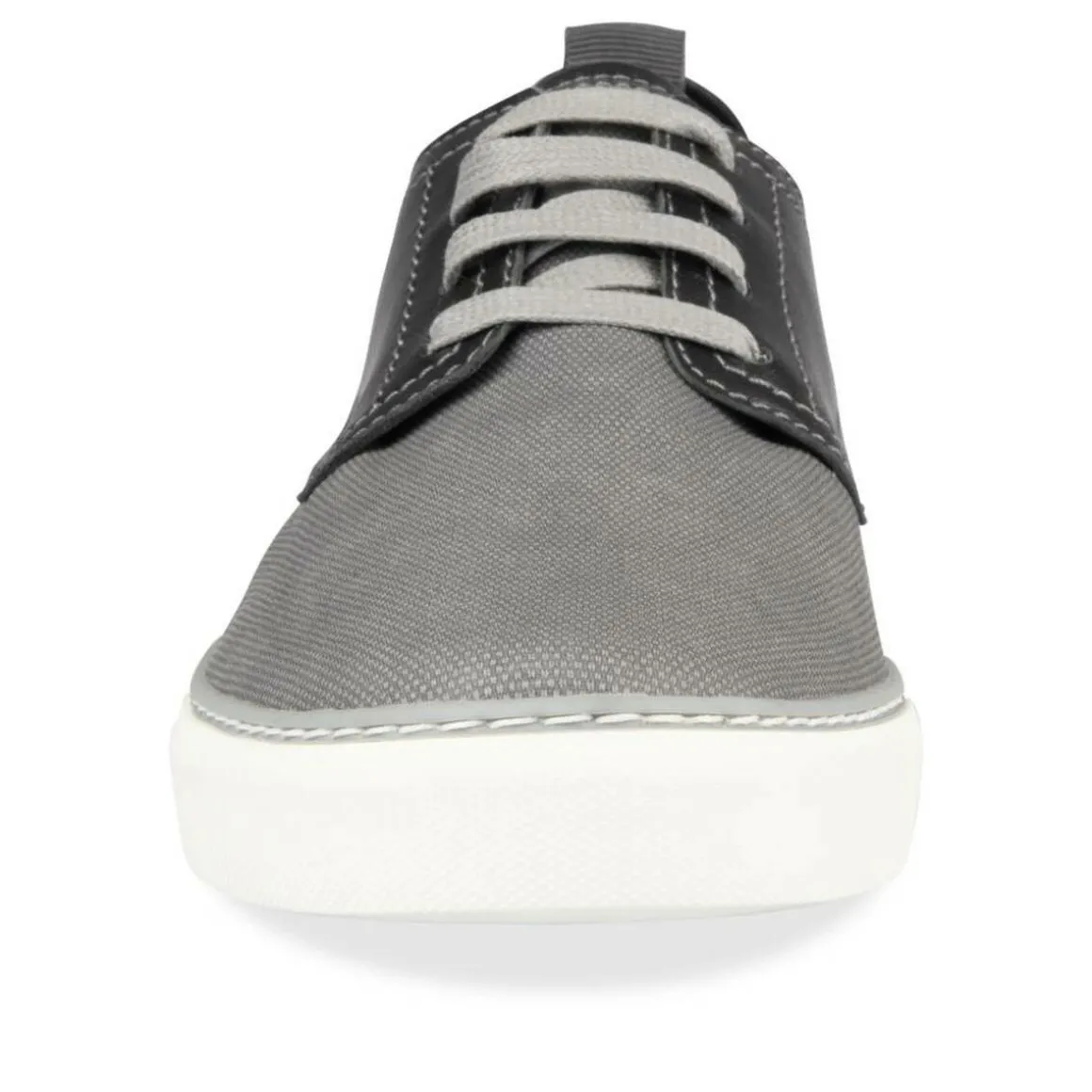 Sneakers GRIJS DENIM SIDE LEER