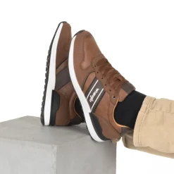 Sneakers KASTANJEBRUIN