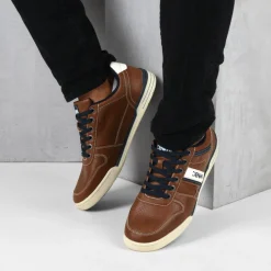 Sneakers KASTANJEBRUIN