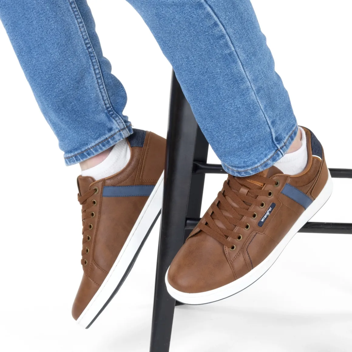 Sneakers KASTANJEBRUIN