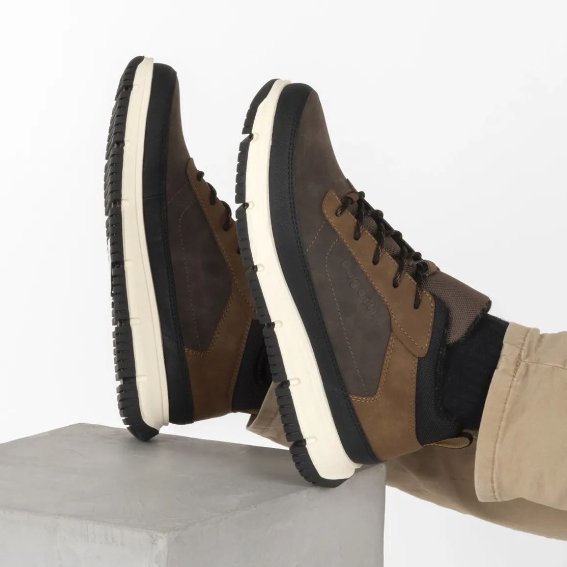 Sneakers KASTANJEBRUIN
